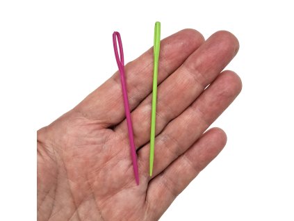 Jehla plastová tupá 7,5 cm