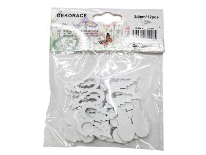 Dřevěný výsek křídla- 12 ks