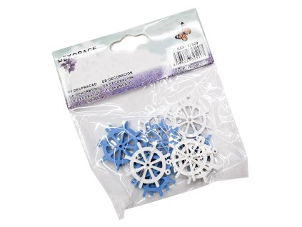 Dřevěný výsek kormidlo- 12 ks