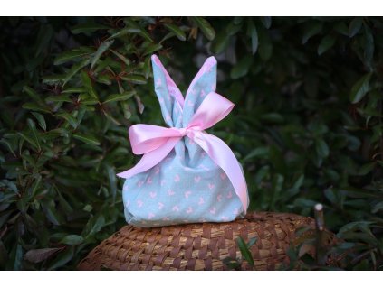 Zajíček - dekorační pytlíček