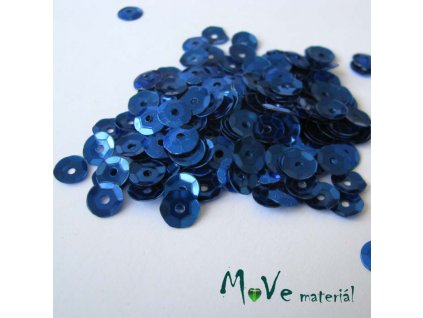Flitry lomené 6mm, 5g, modrá
