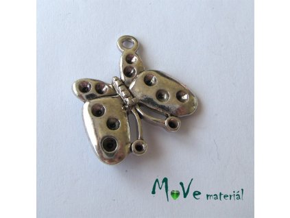 Přívěsek MOTÝL 31x28mm, 1ks