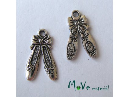 Přívěsek STŘEVÍČKY 21x12mm, 1ks