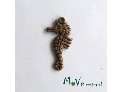 Přívěsek KONÍK 33,5x17,5mm, 1ks