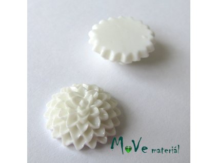 Kabošon B6 astra - resin - 2ks, bílý