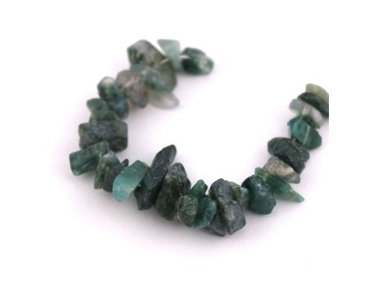 Achát zlomky vrtané, 7g