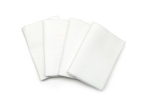 Vyšívací tkanina - různé druhy - bílá, díl 50x70cm
