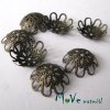 Kaplíky staromosaz filigránový 13x5mm/8ks