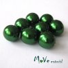 České voskové perle12mm 8ks (cca 20g), zelené