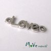 Mezikus 24x7x2mm LOVE, 2ks