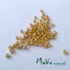 Zamačkávací rokajl zlatý -1g, cca 90 ks