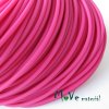 Pryžová šňůra 3mm/1m, fuchsiová