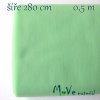 svatební tyl jemný sv. zelený 50cm/ š 280cm