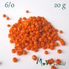 Rokajl 6/0, 20 g, oranžový