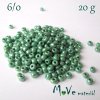 Rokajl 6/0, 20 g, zelený