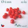 České ohňovky 6mm/20 ks, mandarinkové