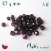 České ohňovky 4mm/4g, tmavě fialové