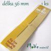Jehla na perličky Big Eye - jehla BEAD SMITH 2,125” /55mm