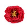 Umělý květ čajová růže Ø10 cm - různé barvy