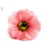 Umělý květ čajová růže Ø50 mm - různé barvy