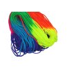Padáková šňůra 4mm - 1m - duhová