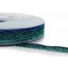 Stuha sametová s lurexem - 20mm/1m