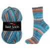 Příze Best Socks 6-fach - ponožková - vlna