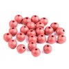Dřevěný korálek lakovaný - 10mm/10g - různé barvy
