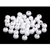 Dřevěný korálek lakovaný - 8mm/10g - různé barvy