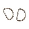Polokroužek nesvařený 25mm, nikl, 2ks