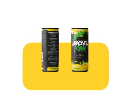 MoveON - Citrón  funkční nápoj s elektrolyty a vitamíny (250 ml)