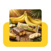Proteinová tyčinka Gam’s Soft – Banán  Minimum cukru