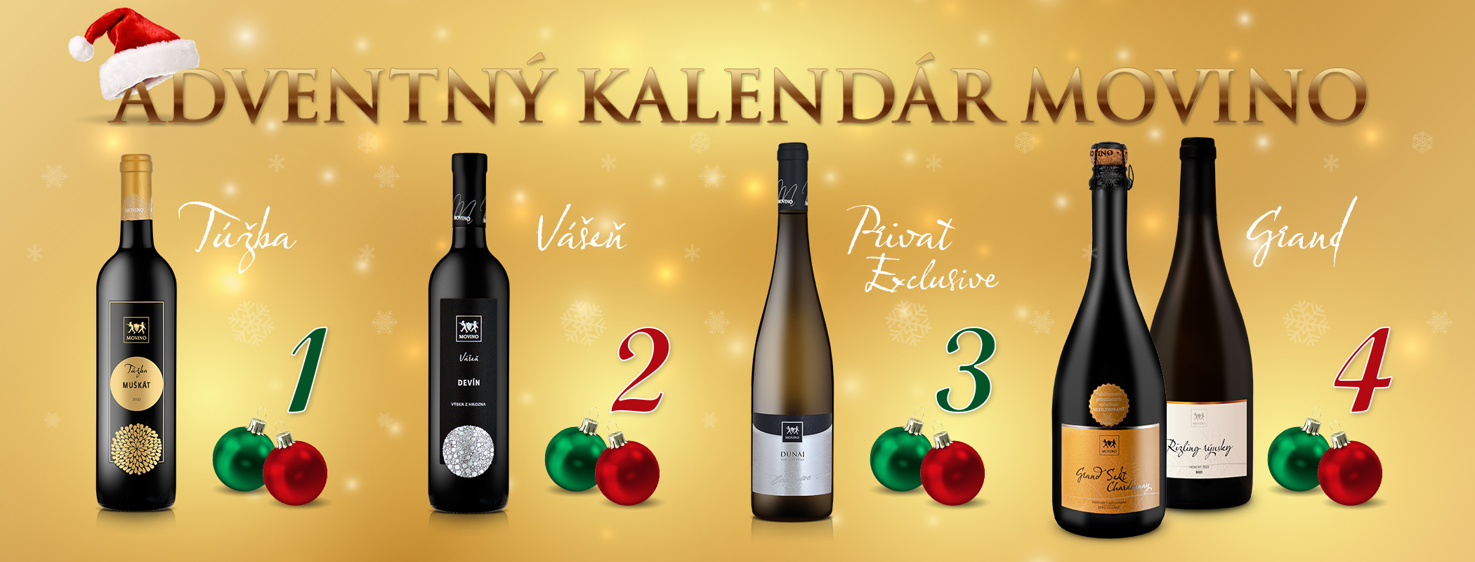 ADVENTNÝ KALENDÁR MOVINO