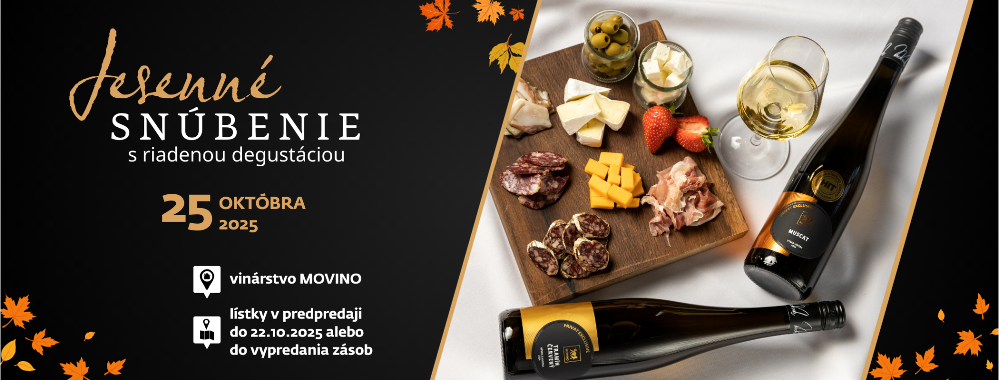 Jesenné snúbenie jedla s vínom