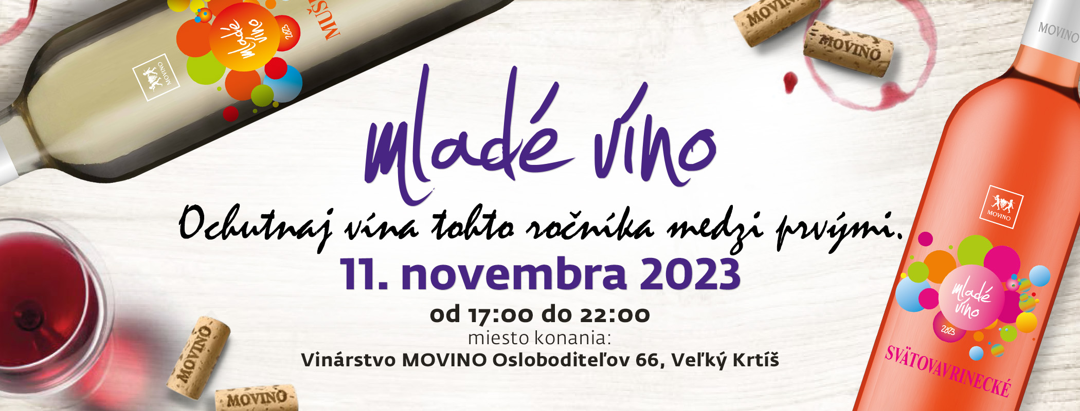 Mladé víno v MOVINE