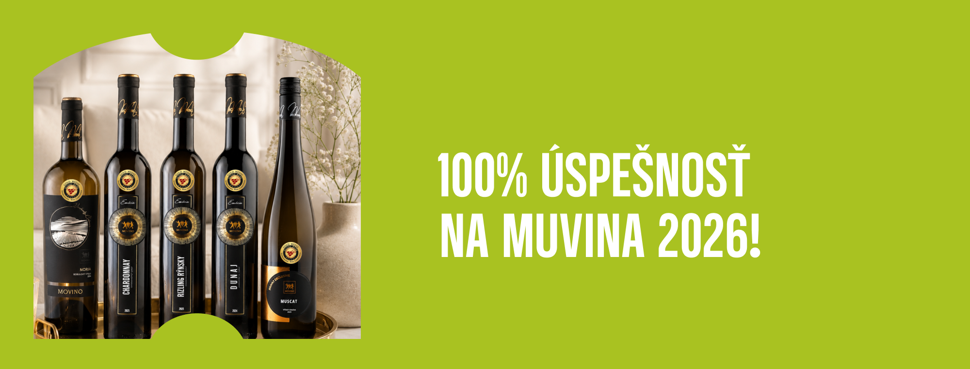 100% ÚSPEŠNOSŤ NA MUVINA 2026!