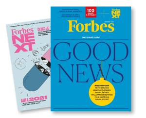 Mowement se objevil v tištěném vydání Forbes Next