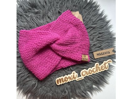 ČELENKA ,,LIMA" [magenta] - UNIVERSÁLNÍ ( 50-60 cm )