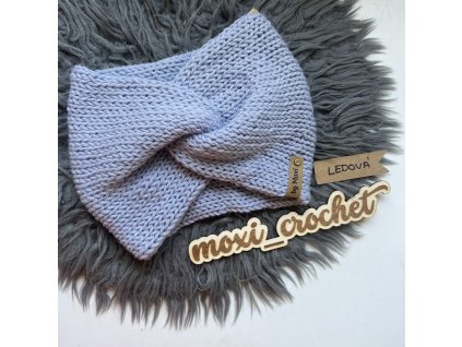 ČELENKA ,,LIMA" [ledová modrá] - UNIVERSÁLNÍ ( 50-60 cm )