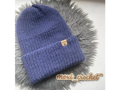 čepice flora tmave modrá