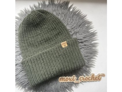 čepice flora tmavá zelená