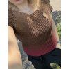 Ručně háčkovaný topík velikosti M-L