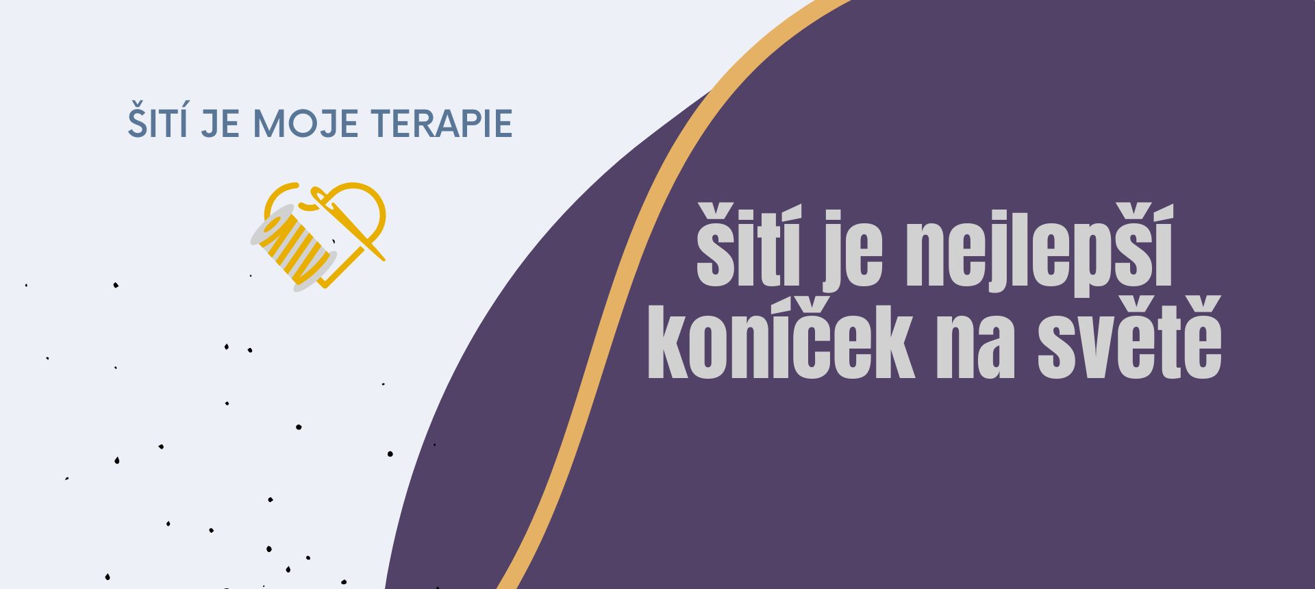 Šití je nejlepší koníček na světě