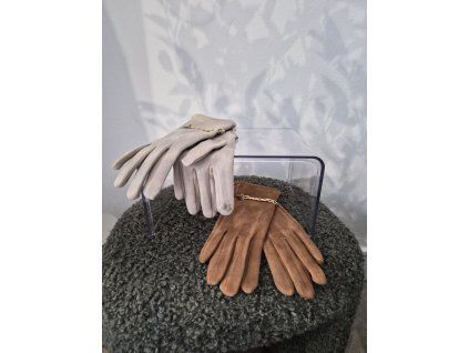 Semišové rukavice VELVET