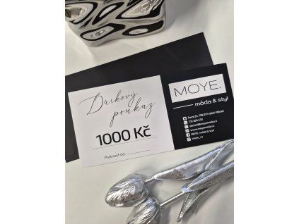 Dárkový poukaz 1000Kč