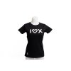 Merch 15 triko dámské I love X černé 1300 px