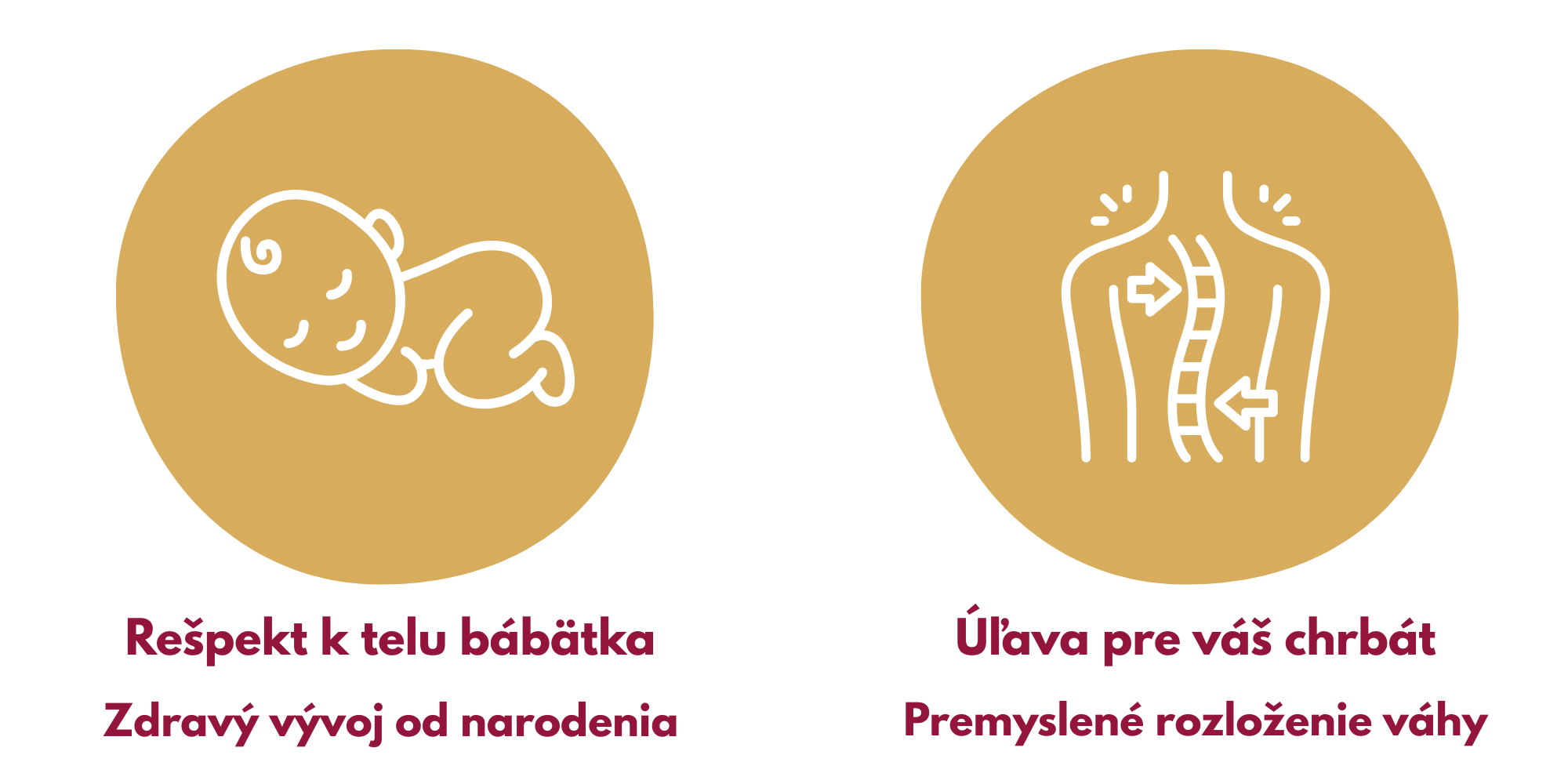 Ergonomická poloha dieťaťa pri nosení v nosiči MOYO