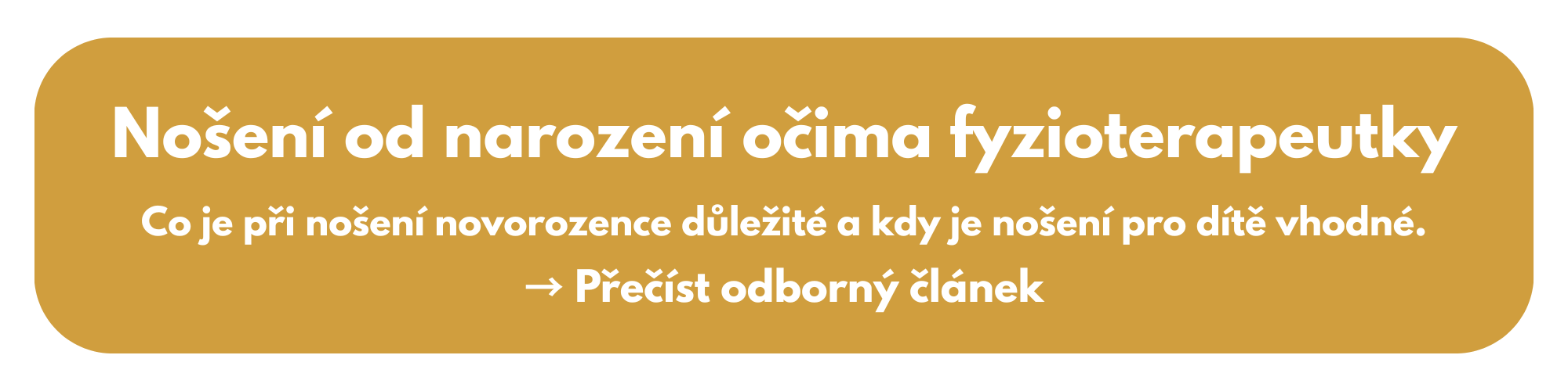 Odborný článok o nosení dieťaťa od narodenia z pohľadu fyzioteraputa