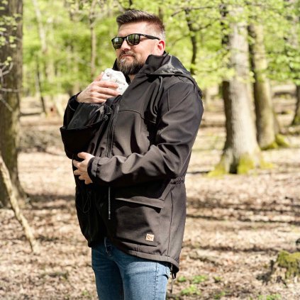 Pánská softshellová bunda na nošení