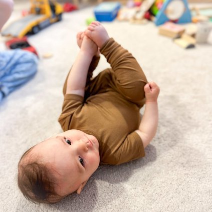 letné tencelové body pre bábätko